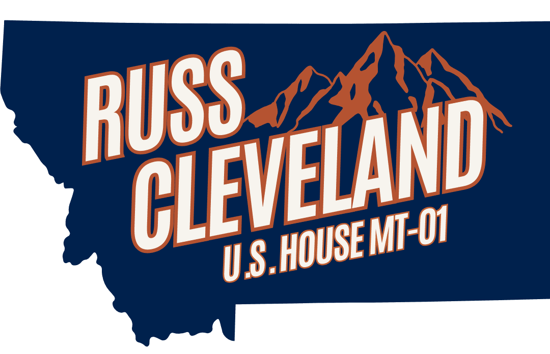 Russ Cleveland for Congress campaign logo