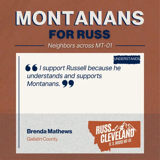 Cleveland for Congress campaign supporter photo