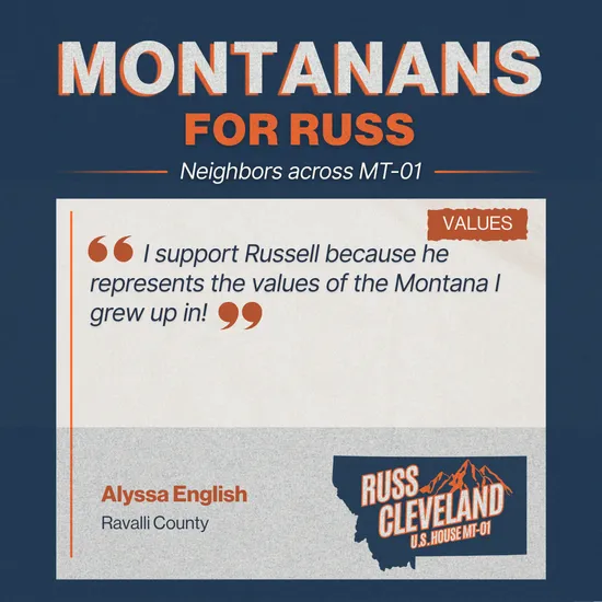 Cleveland for Congress campaign supporter photo