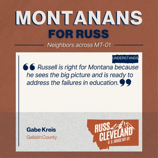 Cleveland for Congress campaign supporter photo