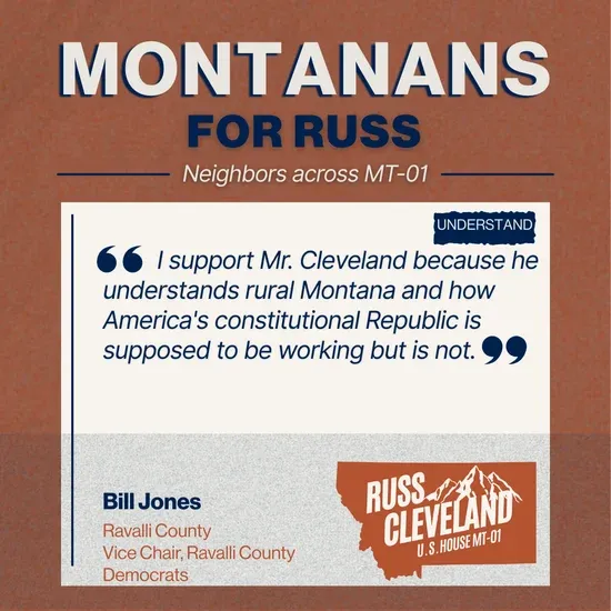 Cleveland for Congress campaign supporter photo