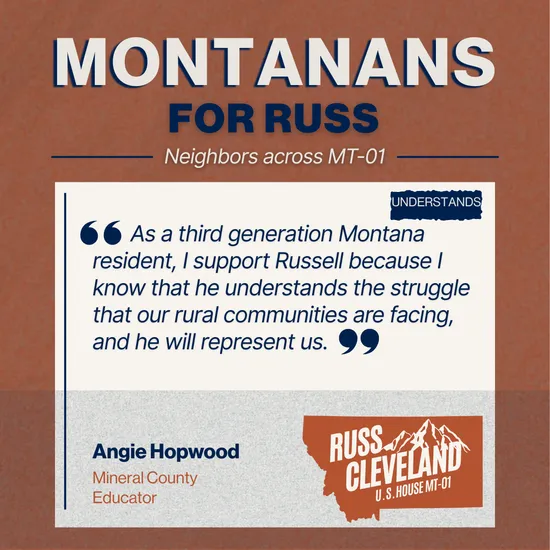 Cleveland for Congress campaign supporter photo