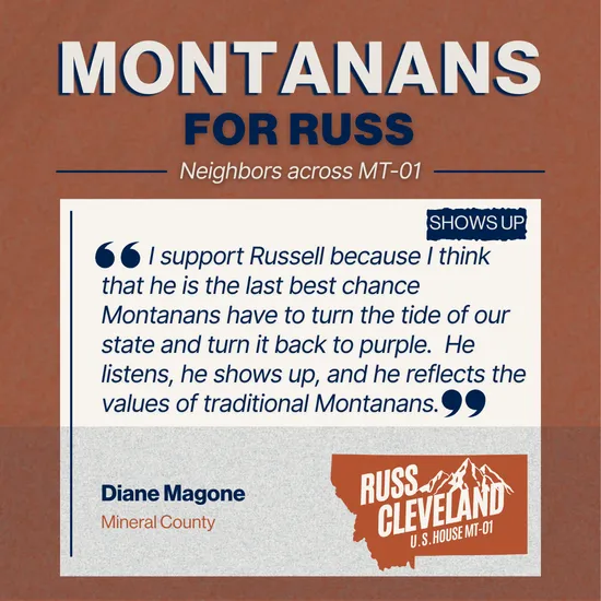 Cleveland for Congress campaign supporter photo