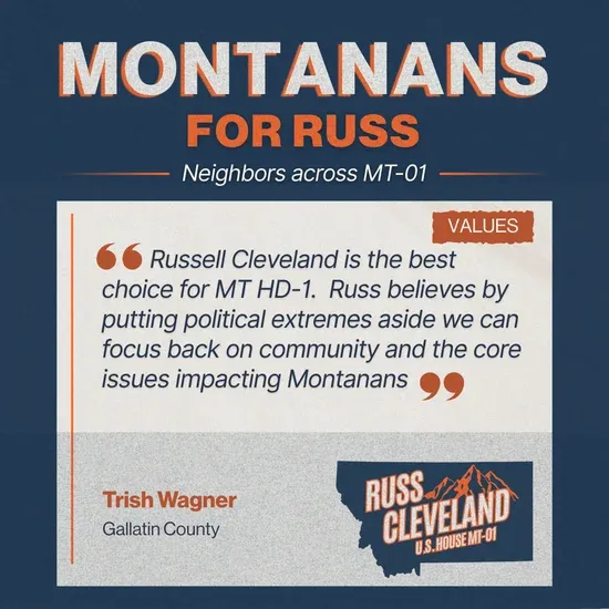 Cleveland for Congress campaign supporter photo