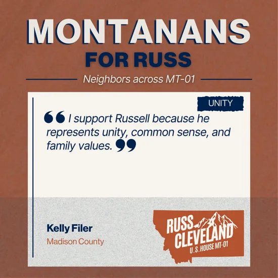 Cleveland for Congress campaign supporter photo
