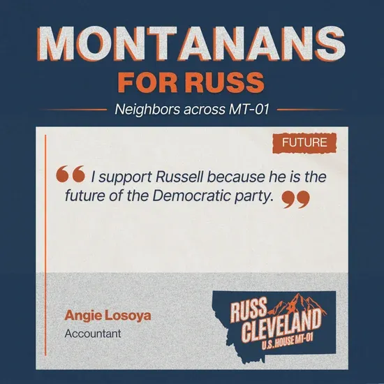 Cleveland for Congress campaign supporter photo